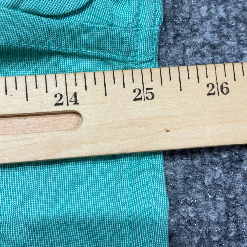 Banana Republic Dress Shirt Mens‎ Tall XL Green Slim Fit Soft Wash Button Down